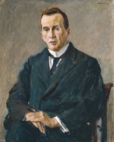 Portret van Richard Cassirer door Max Liebermann